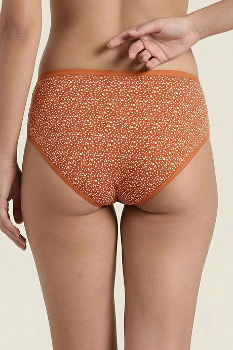 Zivame Medium Rise Full Coverage Hipster Panty (Pack of 3) - Multicolor — image 4